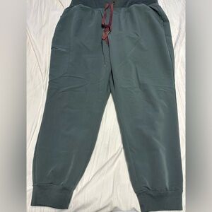 Figs high waist jogger scrubs